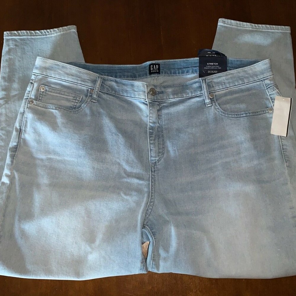NWT women's GAP True Skinny Ankle Jeans 20R/35R